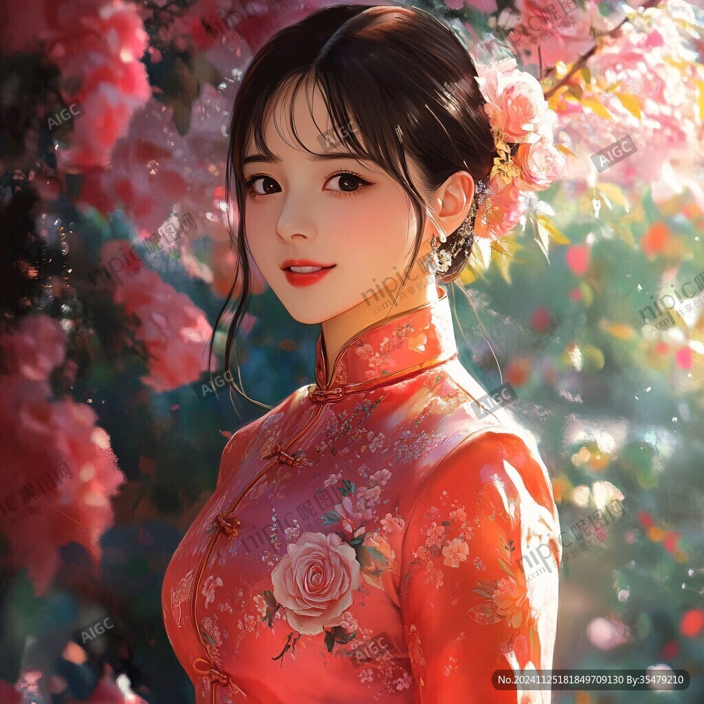板绘人像