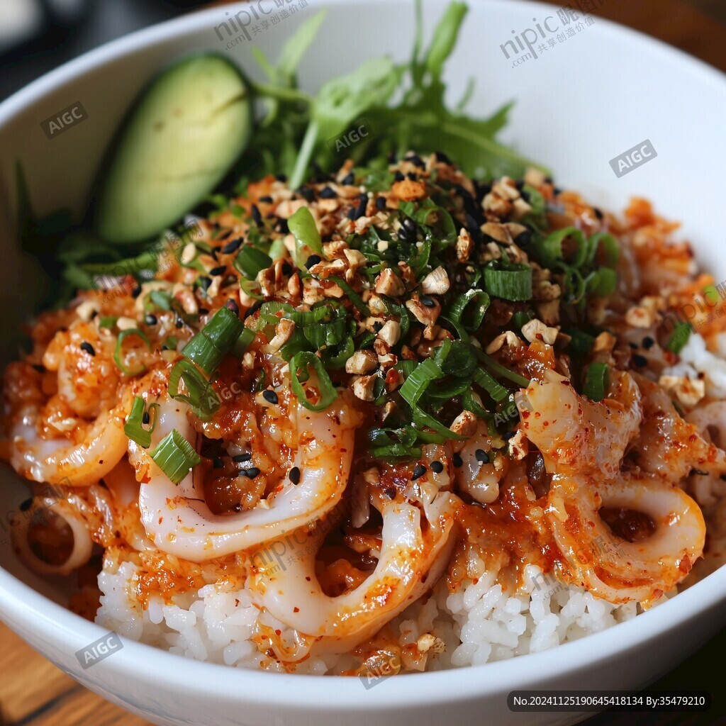 首尔辣鱿鱼盖饭