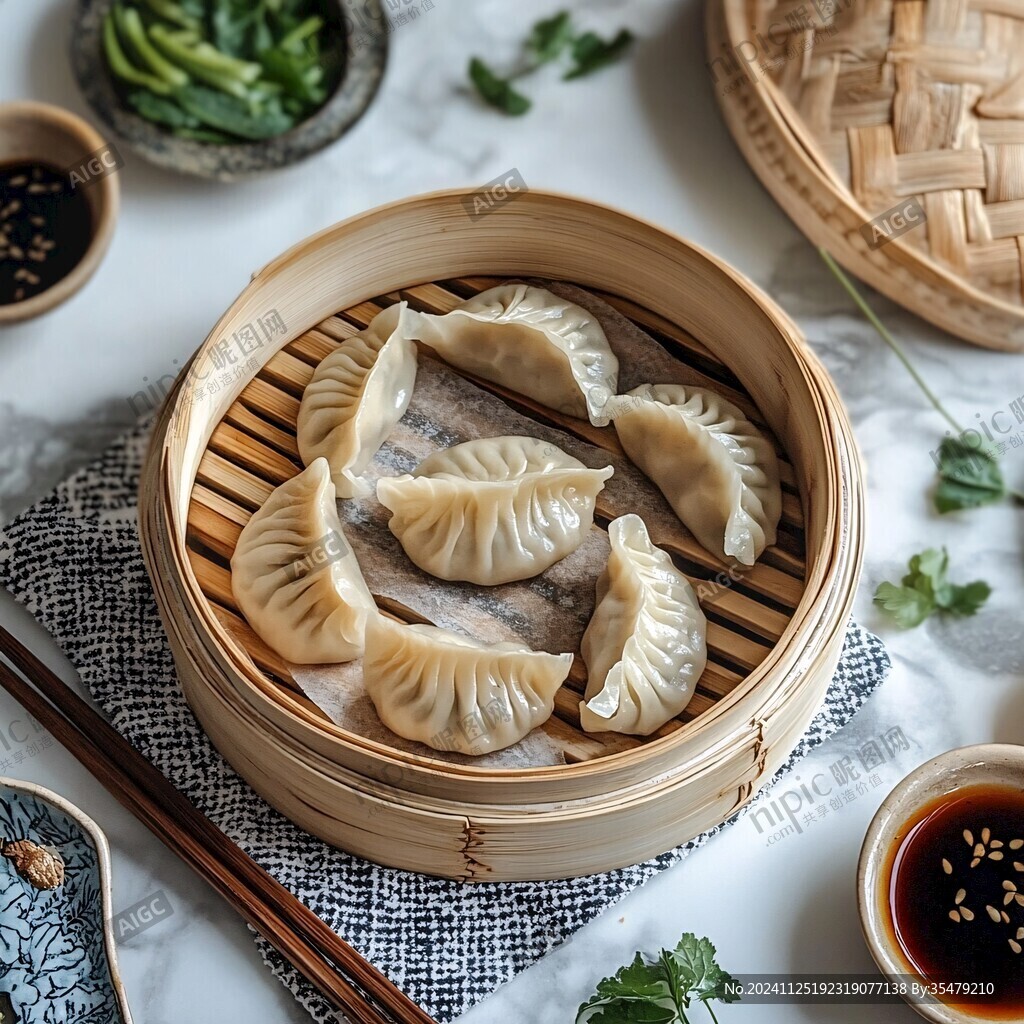 笼屉蒸饺