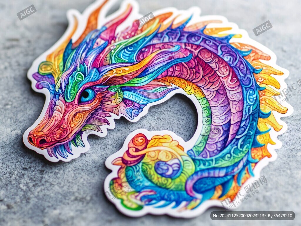 龙抬头贴片