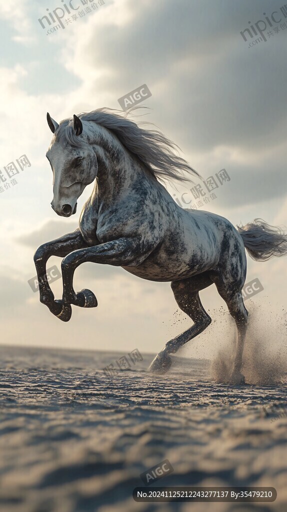 飞马奔马跃马骏马神马