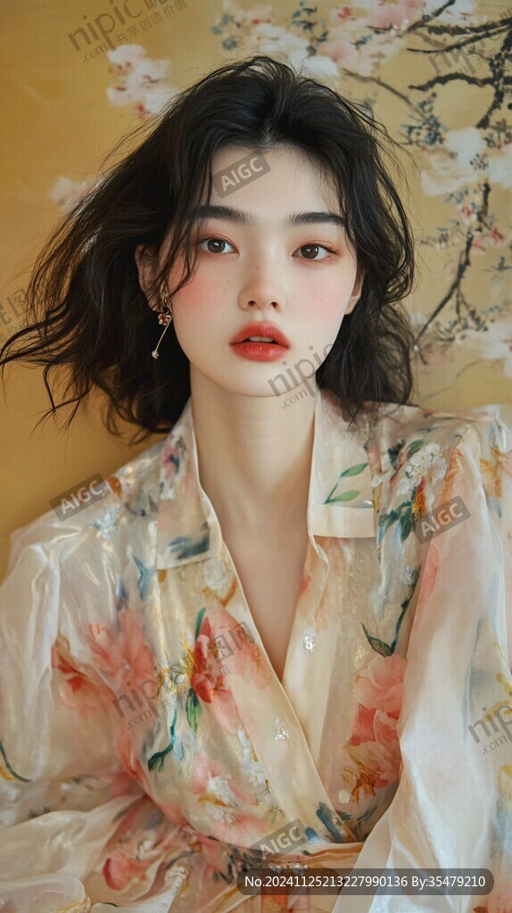 法式油画风