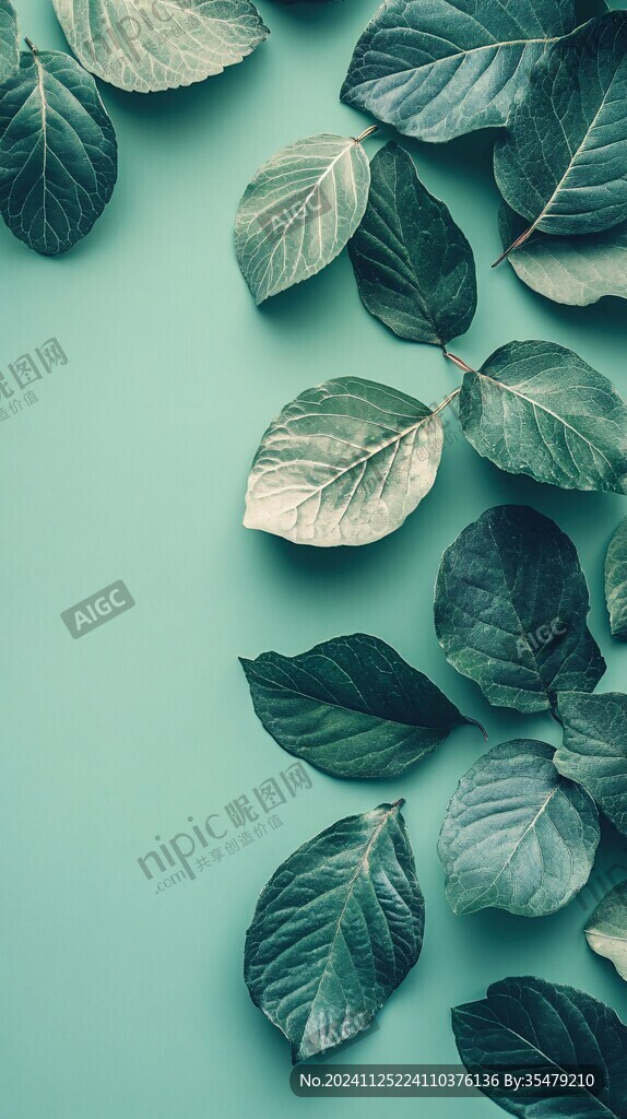 树叶色彩树叶