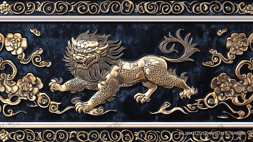 金龙壁画