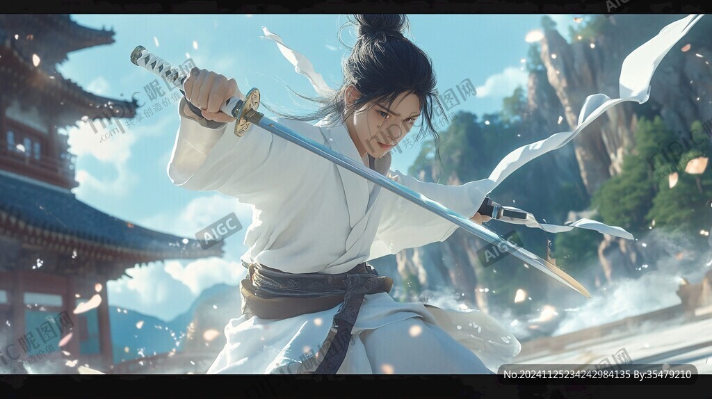 武艺插画