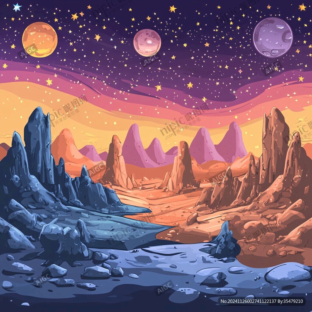 外星山地