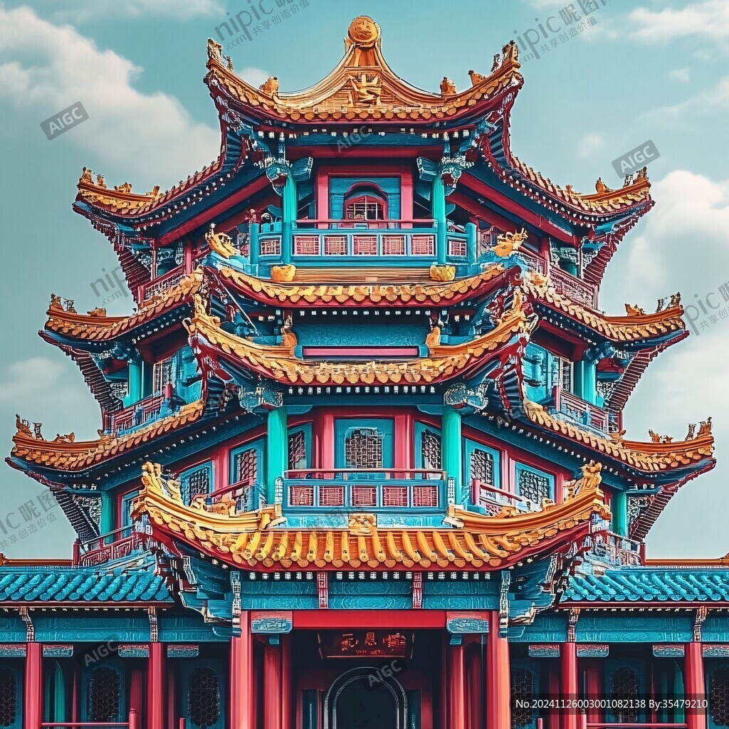 楼阁古建风