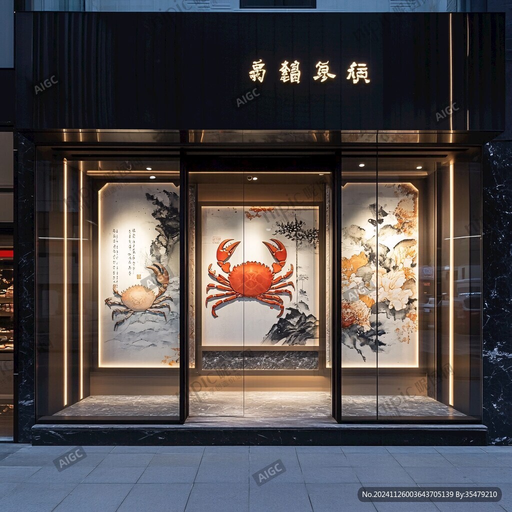 大闸蟹店铺
