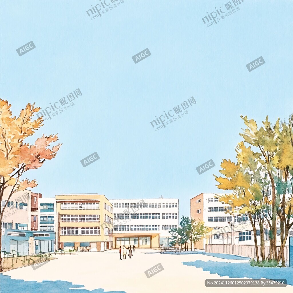 高校插画