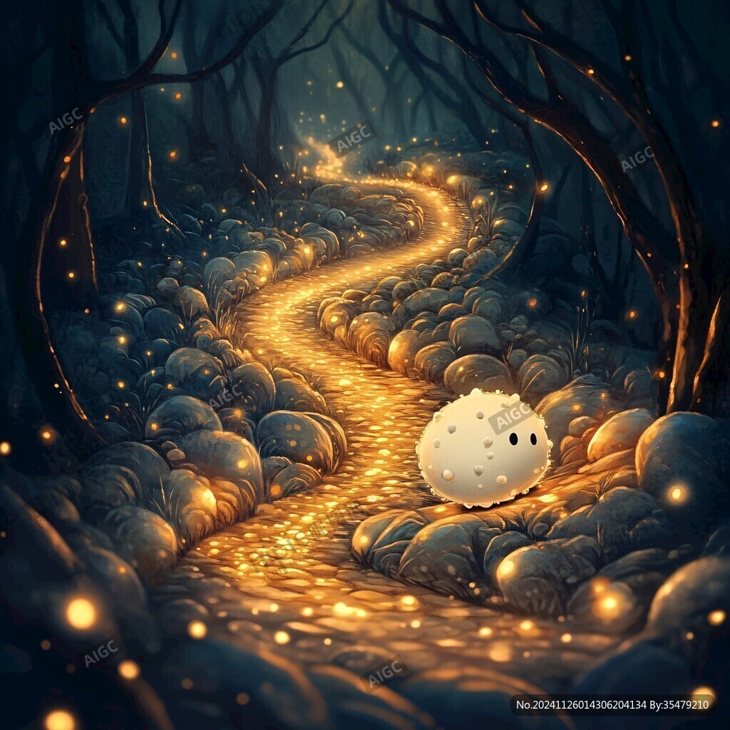 梦幻场景插画