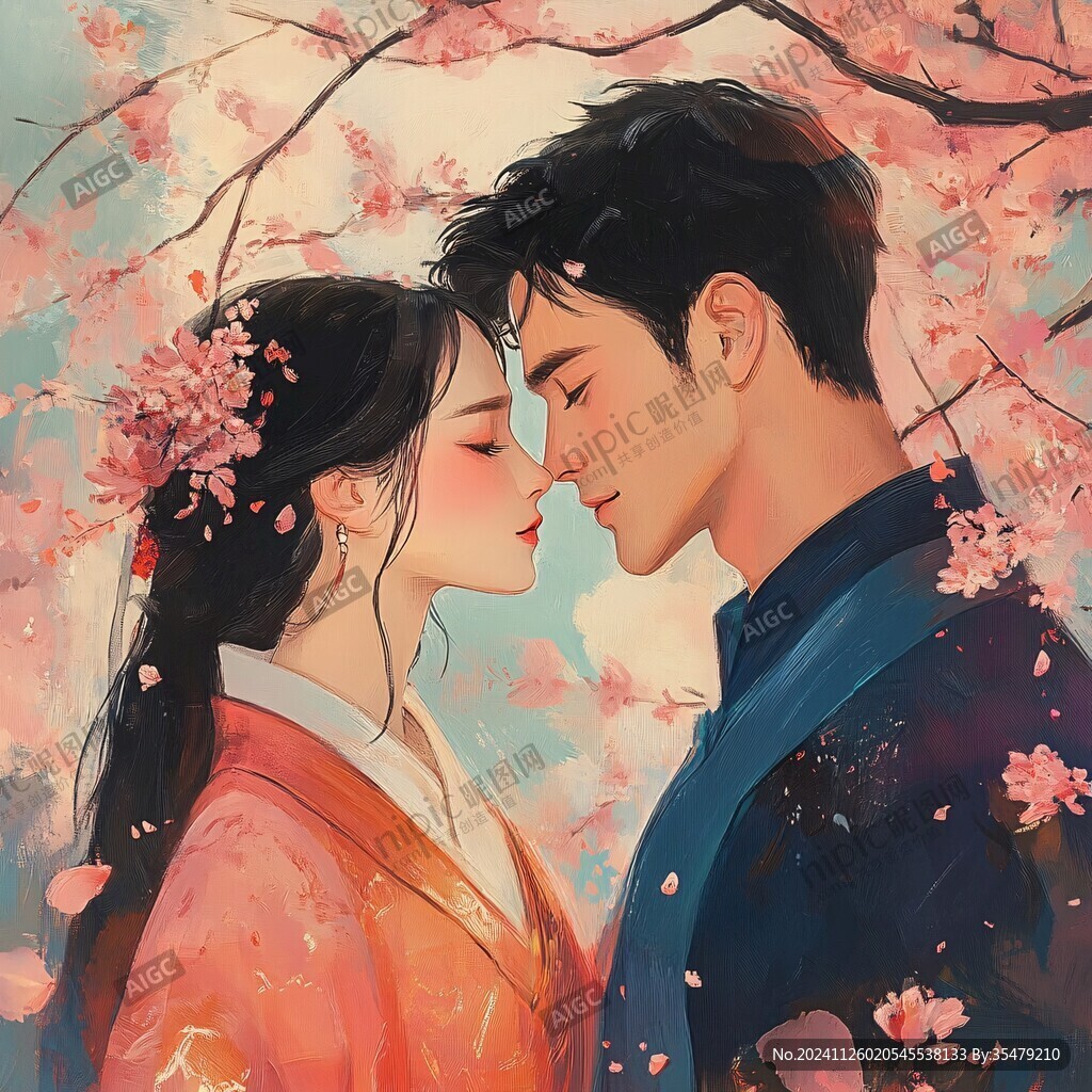 言情插画