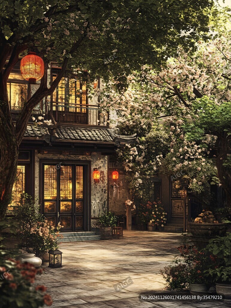 院门花开