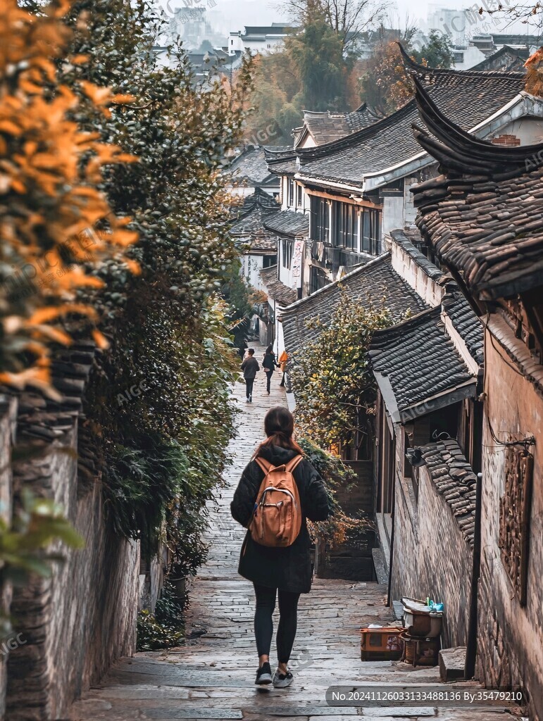 门东秋色