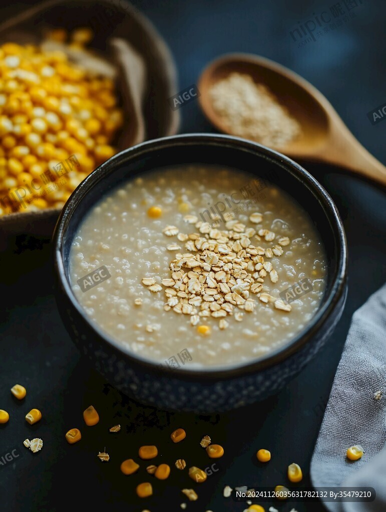 粗粮粥素材