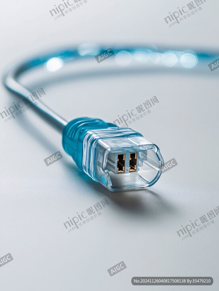 蓝色数据线