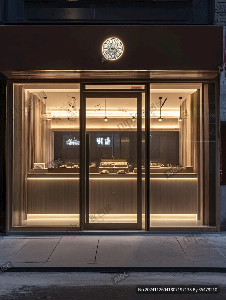 珠宝店门头设计
