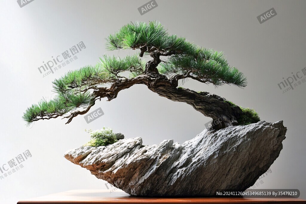 松树摆件