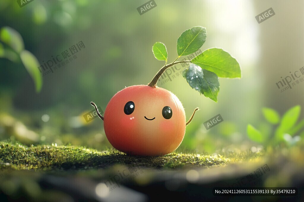 番茄卡通形象ip