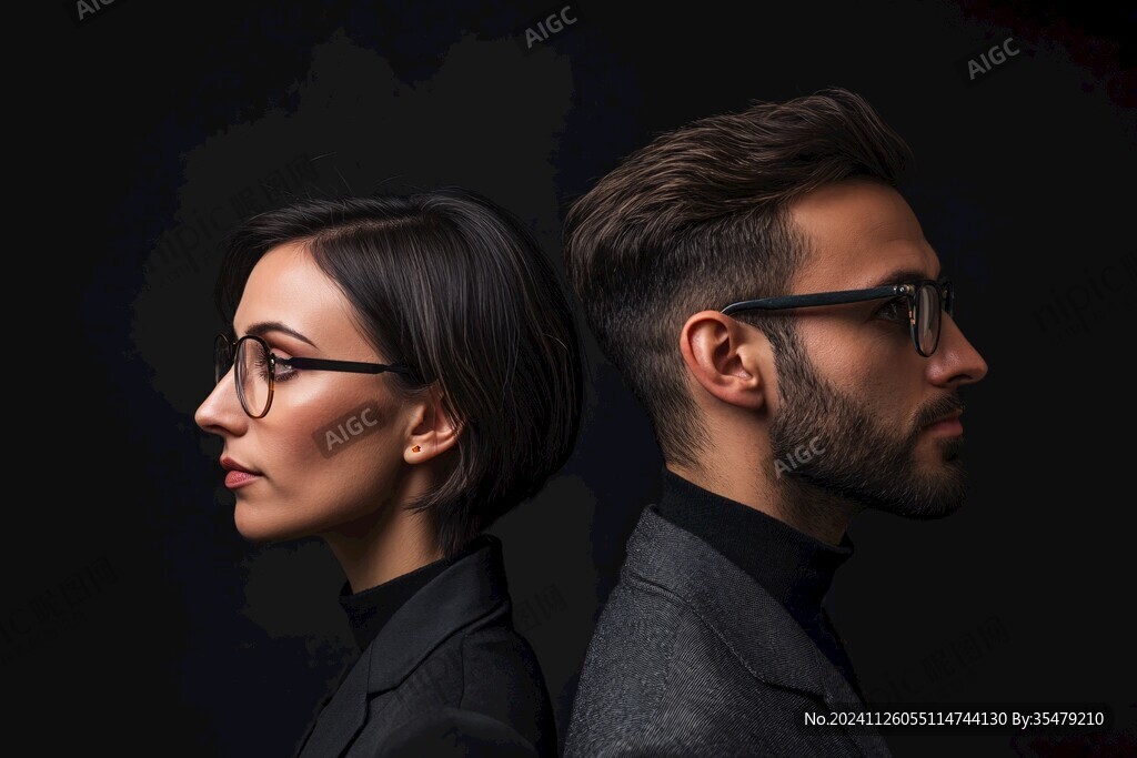 男女眼镜