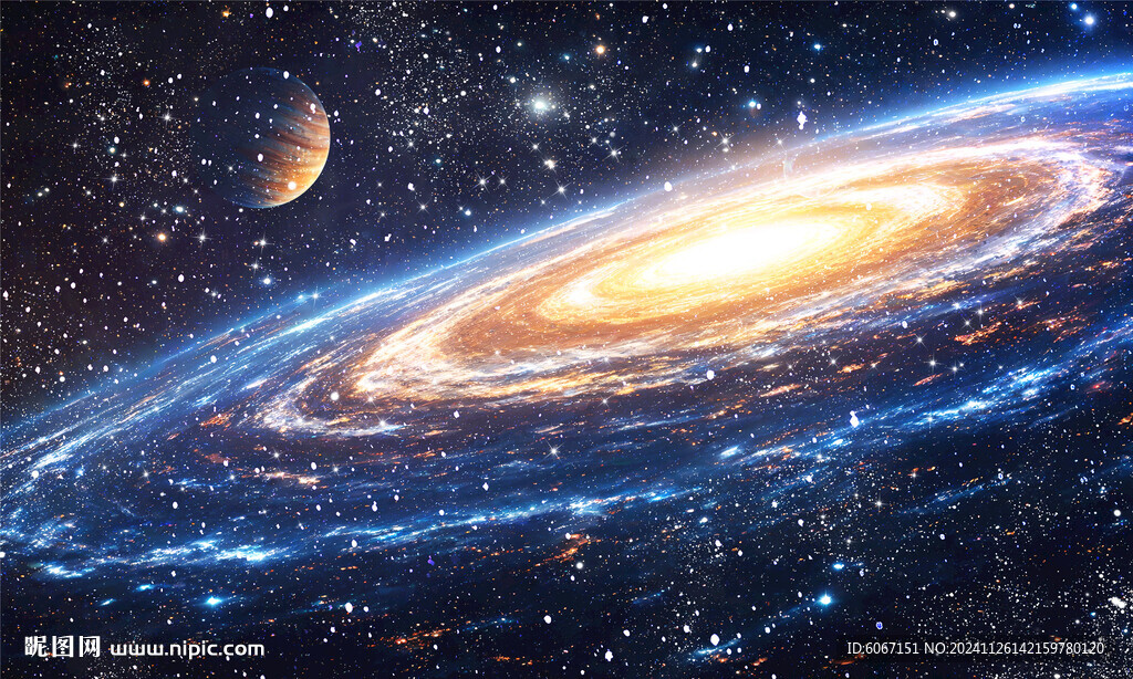 宇宙星空星系背景图