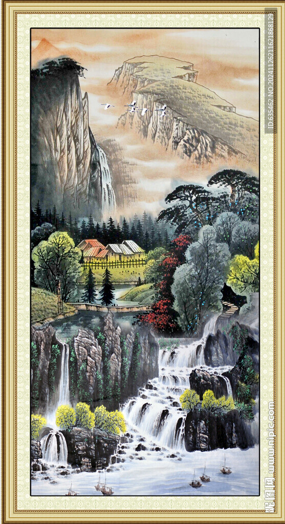 山水国画
