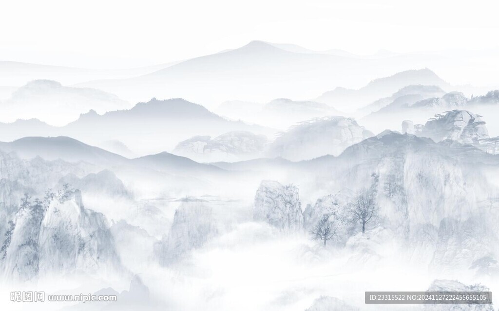 新中式背景墙
