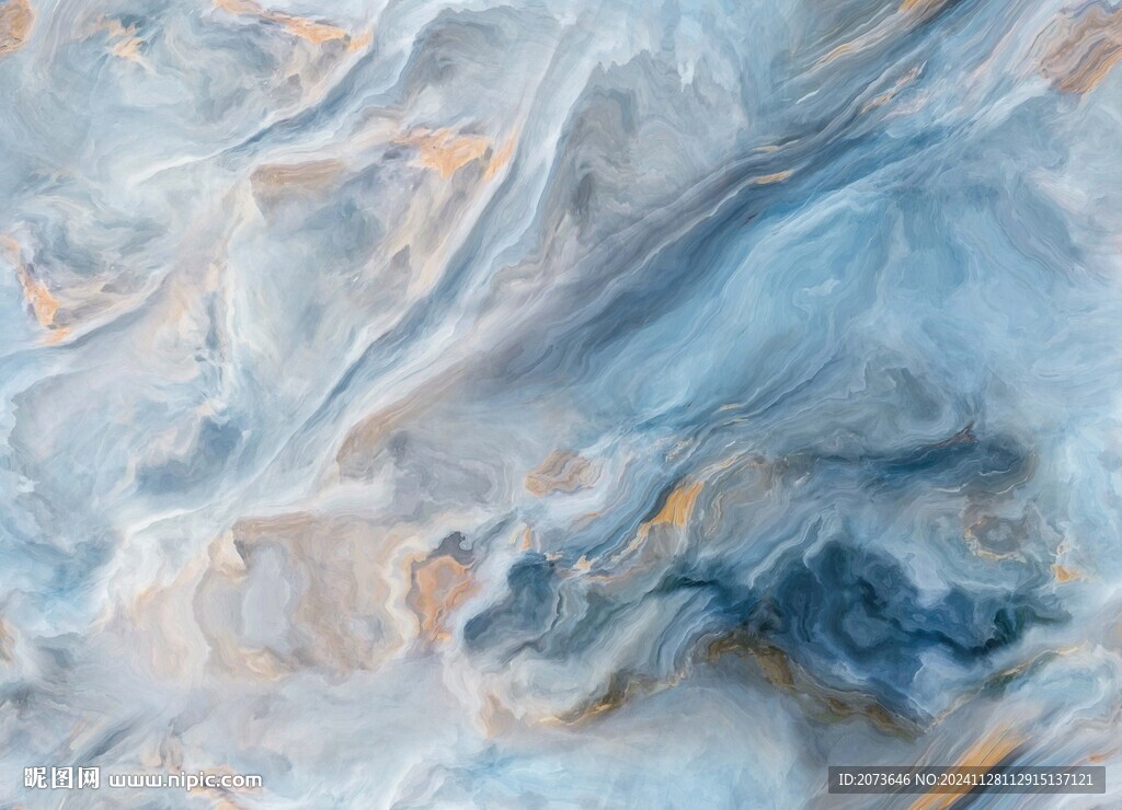 梵高印象上下左右连纹岩板素材