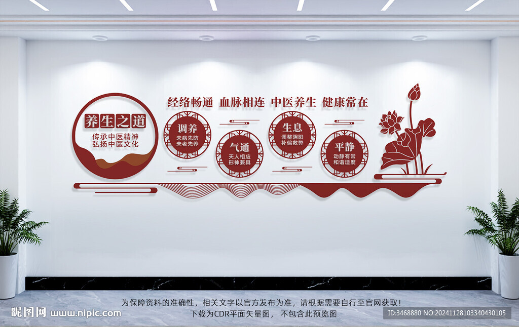 中医养生文化墙