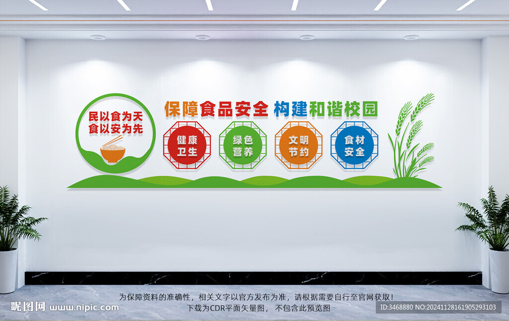 校园食品安全文化墙