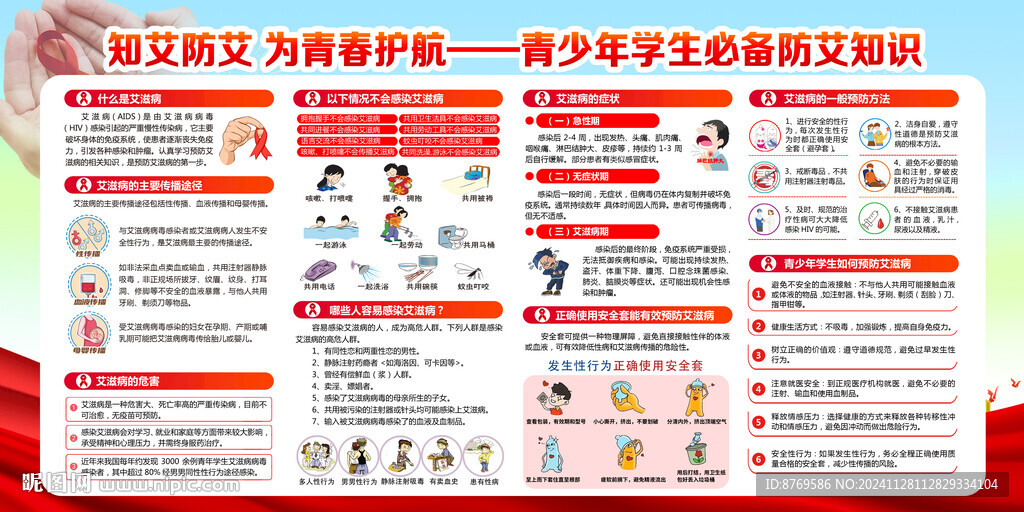 校园防艾知识