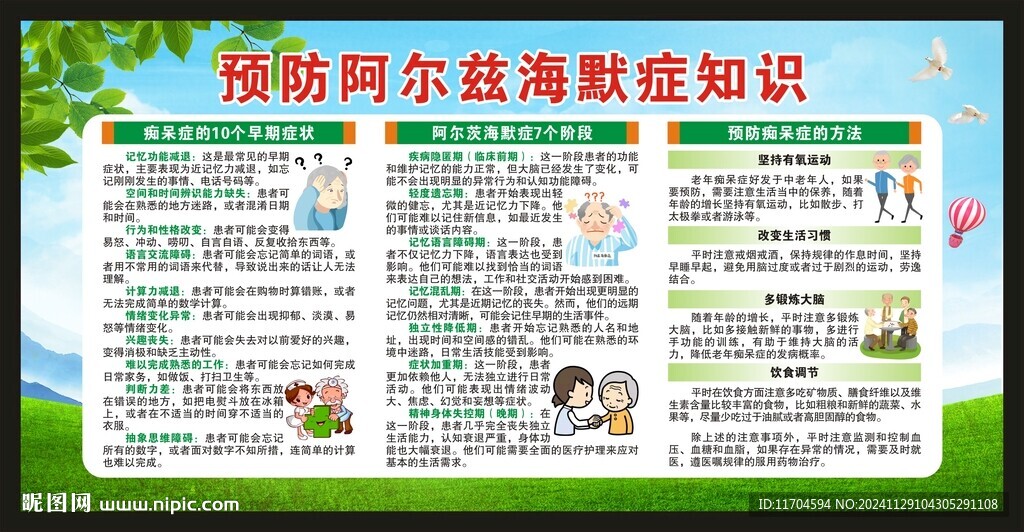 世界阿尔茨海默病日宣传栏