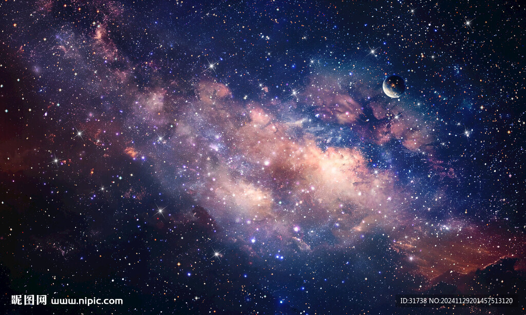 蓝色星空天花软膜