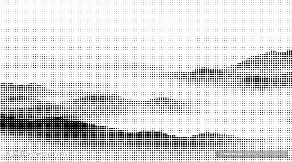点状山