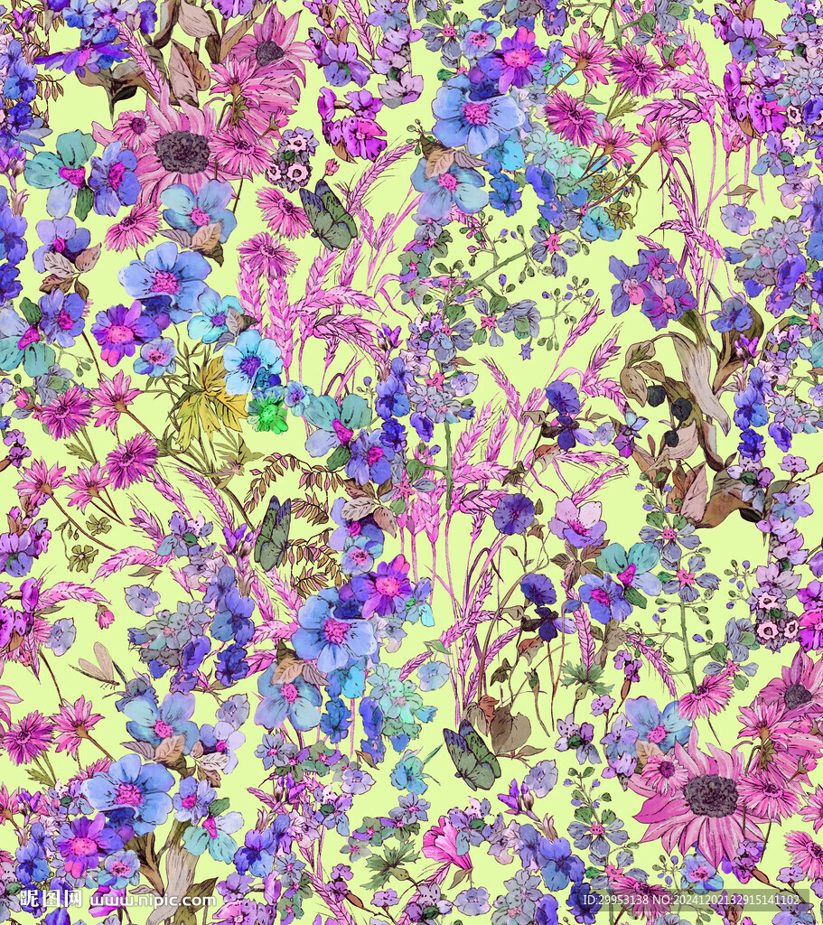 手绘花