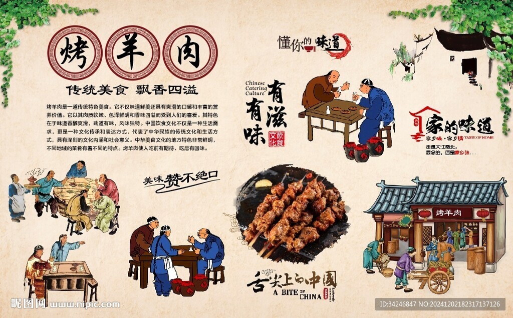 烤羊肉