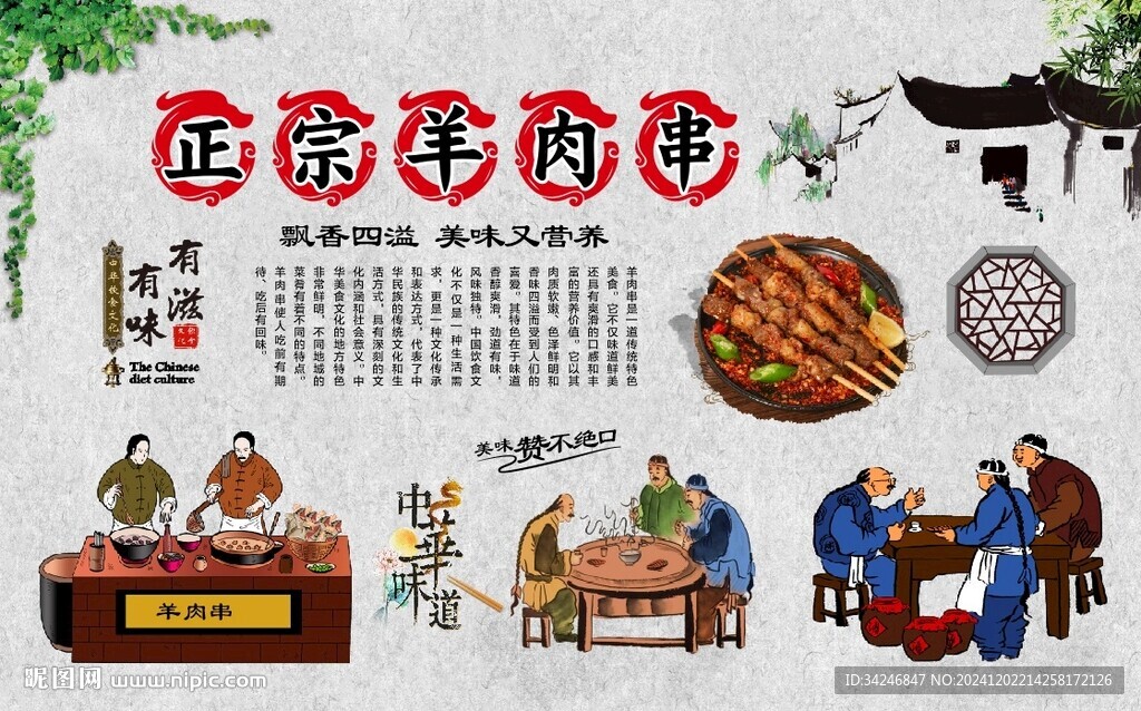羊肉串
