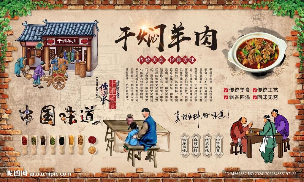 干焖羊肉