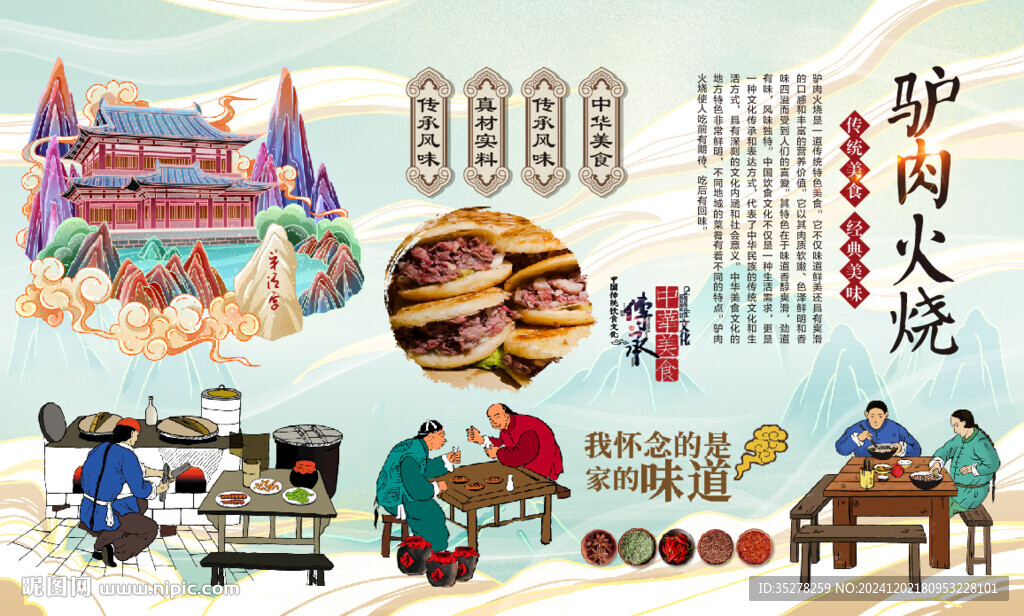 驴肉火烧