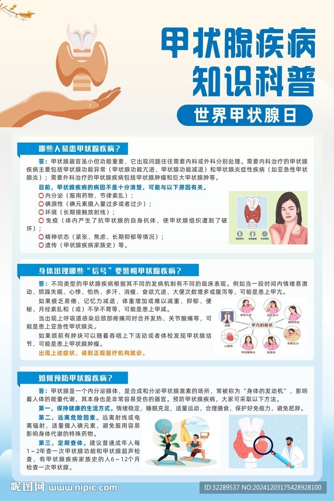 甲状腺疾病知识科普