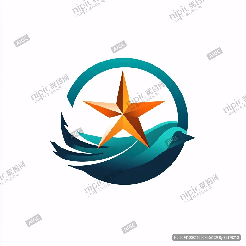 星星与河流logo