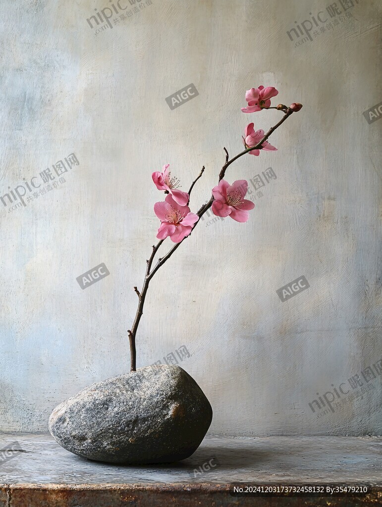 禅意桃花