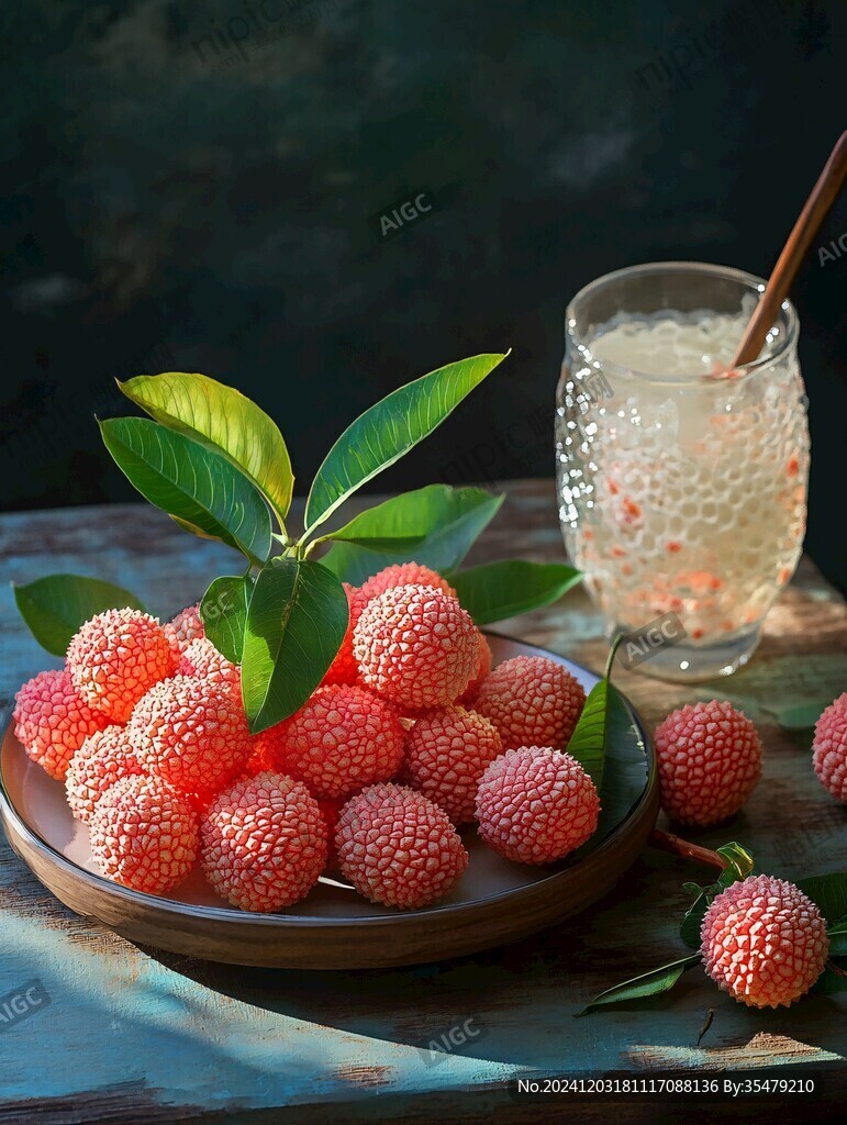 夏天新鲜水果荔枝