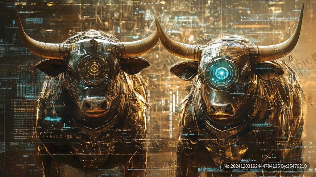 科幻风格牛