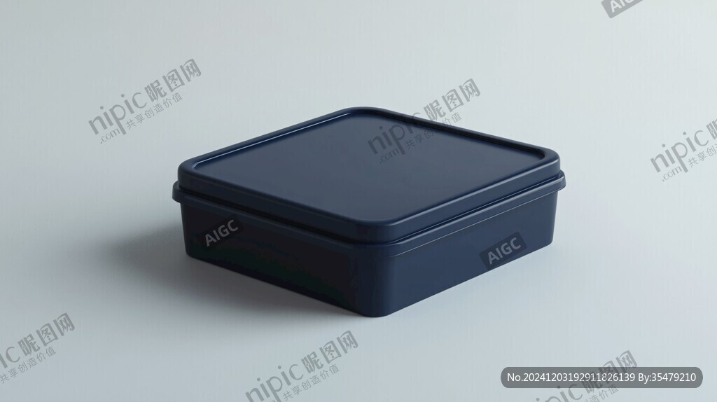 方形盖盒