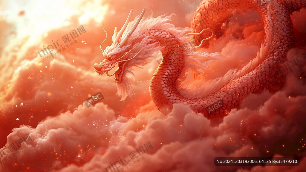 高清唯美双龙戏珠