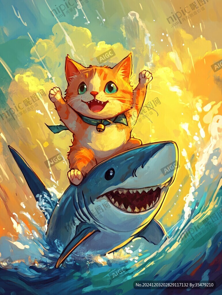 原创猫与鱼