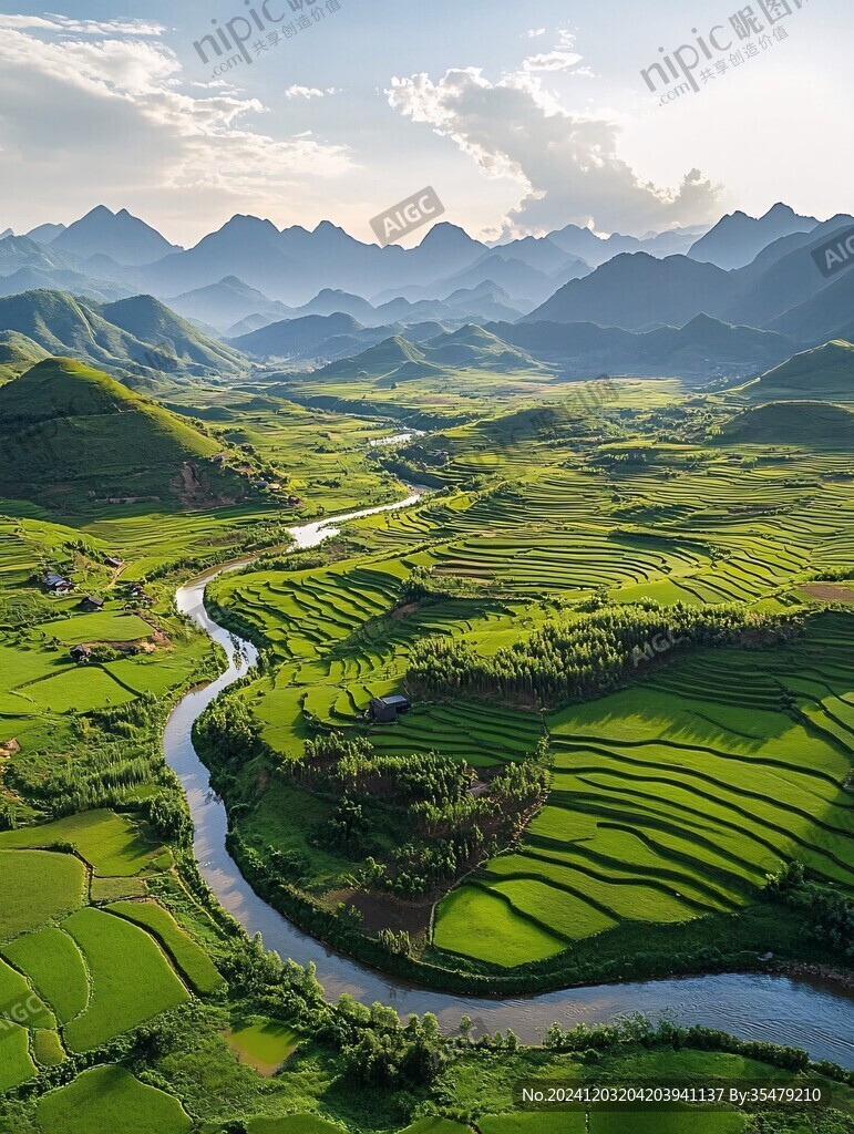 自然风光唯美田园