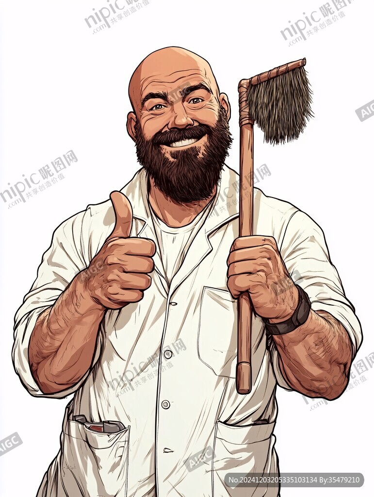 成年男人插画
