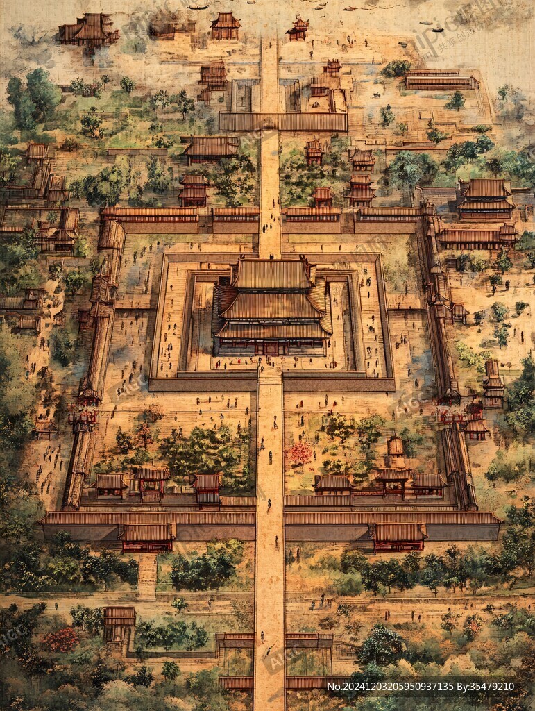 元代城坊图