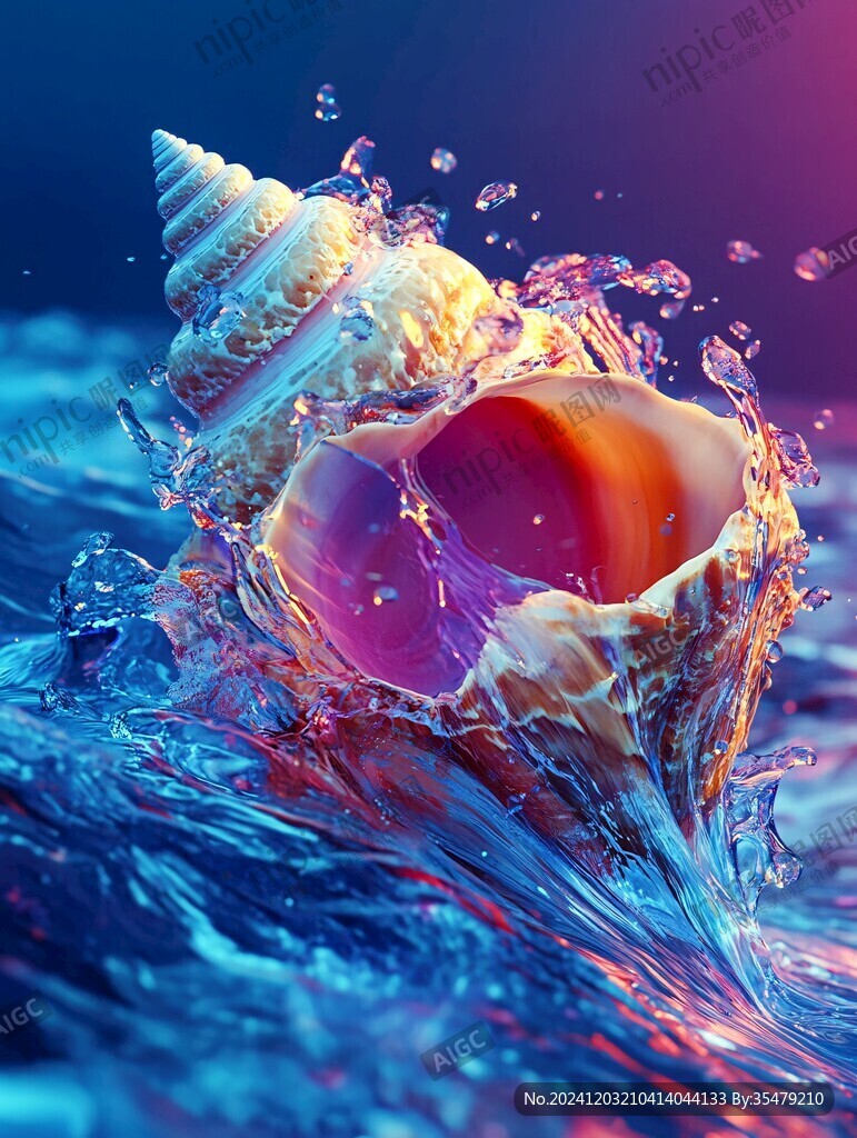 温馨海洋贝壳